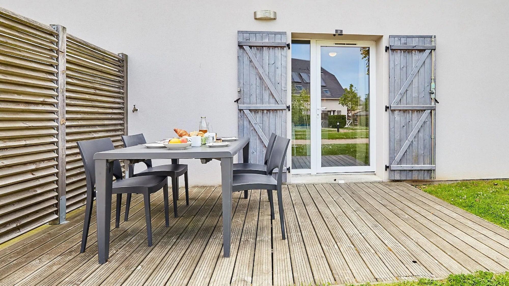 Vacanceole - Le Domaine De La Corniche - Deauville Sud Auberville Eksteriør billede